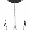 Master Series Nipple Clamps & Stimulators | Leashes & Collars>Submission Collar and Nipple Clamps