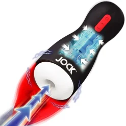 Jock Automatic & Hands-Free Masturbators | Vibrating Strokers>Sucking and Vibrating Masturbator