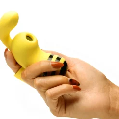 Shegasm Insertable & Realistic Dildo Vibrators | G-Spot Vibrators>Sucky Bee Silicone Clit Stimulator
