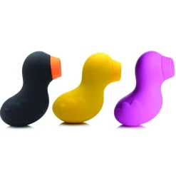 Inmi Silicone Vibrators | Waterproof Vibrators>Sucky Ducky Silicone Clitoral Stimulator