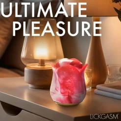 Lickgasm Silicone Vibrators | Waterproof Vibrators>Sweet Kiss Kissing and Vibrating Clitoral Stimulator