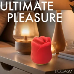 Lickgasm Silicone Vibrators | Waterproof Vibrators>Sweet Kiss Kissing and Vibrating Clitoral Stimulator