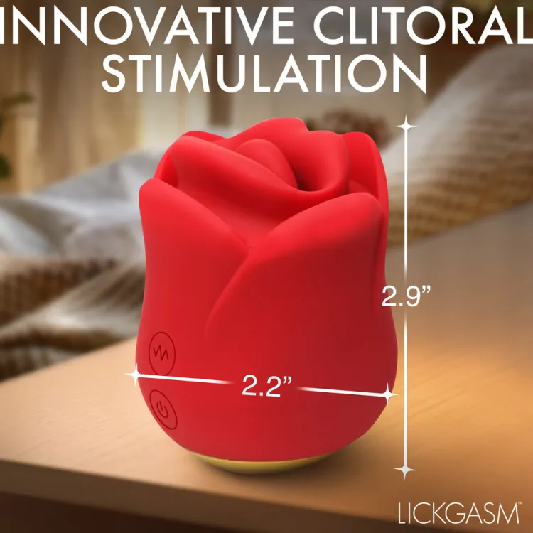 Lickgasm Silicone Vibrators | Waterproof Vibrators>Sweet Kiss Kissing and Vibrating Clitoral Stimulator