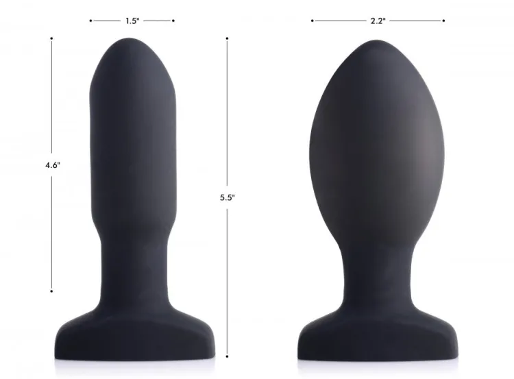 Swell Vibrating Butt Plugs | Butt Plugs>Missile Inflatable 10X Vibrating Anal Plug