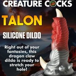 Creature Cocks Silicone Dildos | Non-Representational Dildos>Talon Silicone Dildo