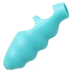 Frisky Insertable & Realistic Dildo Vibrators | G-Spot Vibrators>Teal Finger Bang-her Vibe