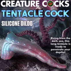 Creature Cocks Silicone Dildos | Harness Compatible Dildos>Tentacle Cock Silicone Dildo