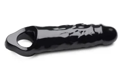 Master Series Penis Extenders & Sleeves>The Black Mamba Sheath