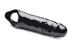 Master Series Penis Extenders & Sleeves>The Black Mamba Sheath