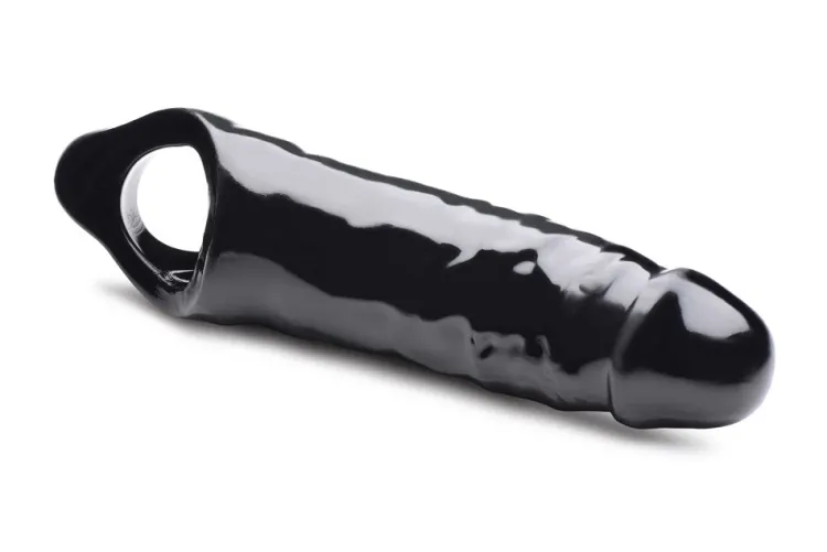 Master Series Penis Extenders & Sleeves>The Black Mamba Sheath
