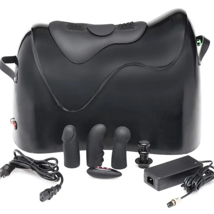 LoveBotz Dildo Accessories | Sex Machines>The Bucking Saddle 10X Thrusting and Vibrating Saddle Sex Machine