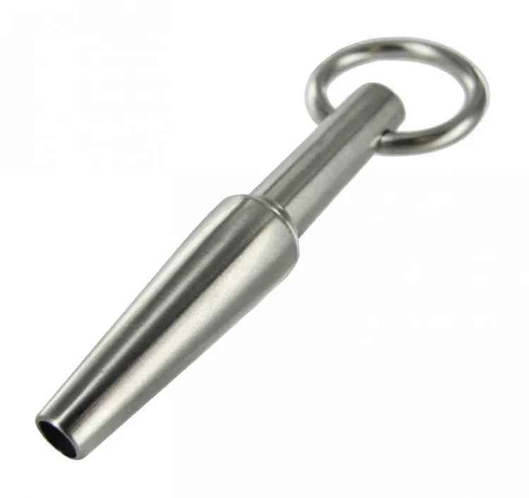 Kink Industries Cock & Ball Devices>The Cum-Thru Penis Plug