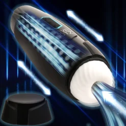 LoveBotz Automatic & Hands-Free Masturbators | Vibrating Strokers>The Milker Max 14X Thrusting & Vibrating Masturbator