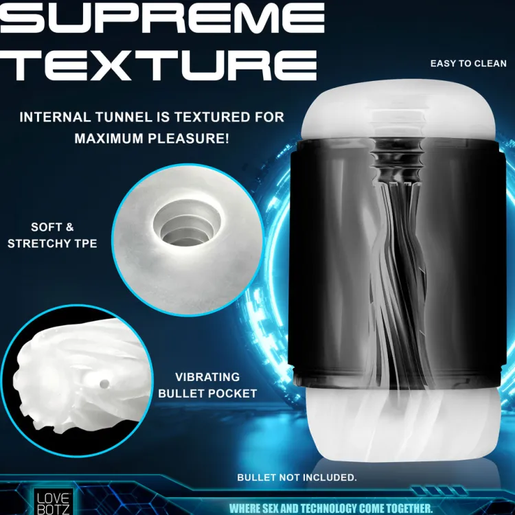 LoveBotz Automatic & Hands-Free Masturbators | Sex Machines>The Milker Mega-Pod Sucking Masturbator