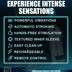 LoveBotz Automatic & Hands-Free Masturbators | Vibrating Strokers><noscript><img width=