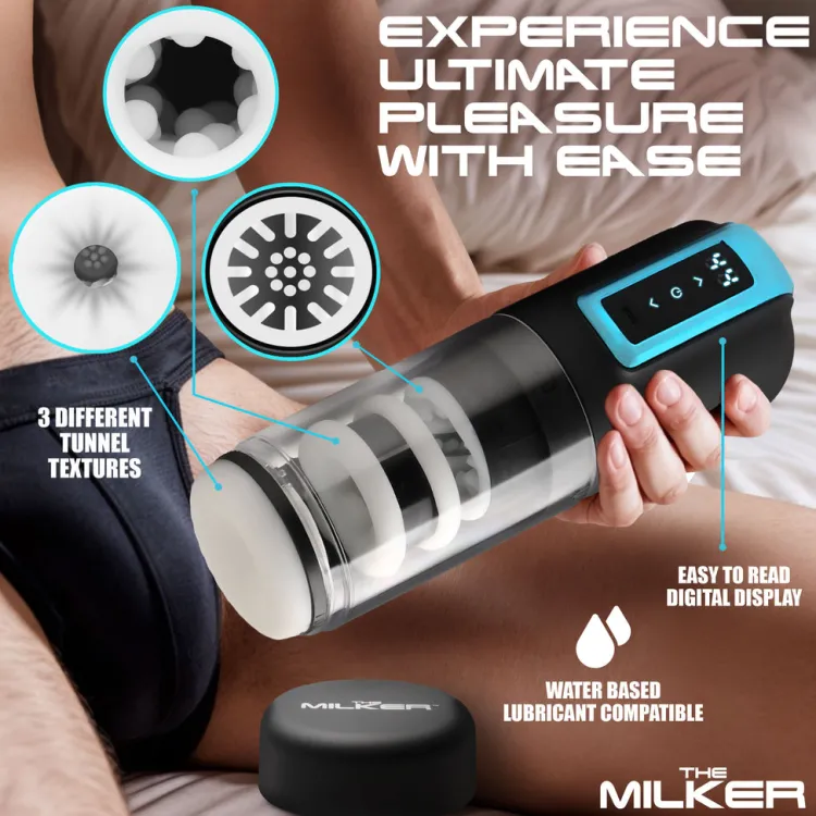The Milker Luxury Toys | Automatic & Hands-Free Masturbators>Roto-Stroke Thrusting and Rotating Masturbator