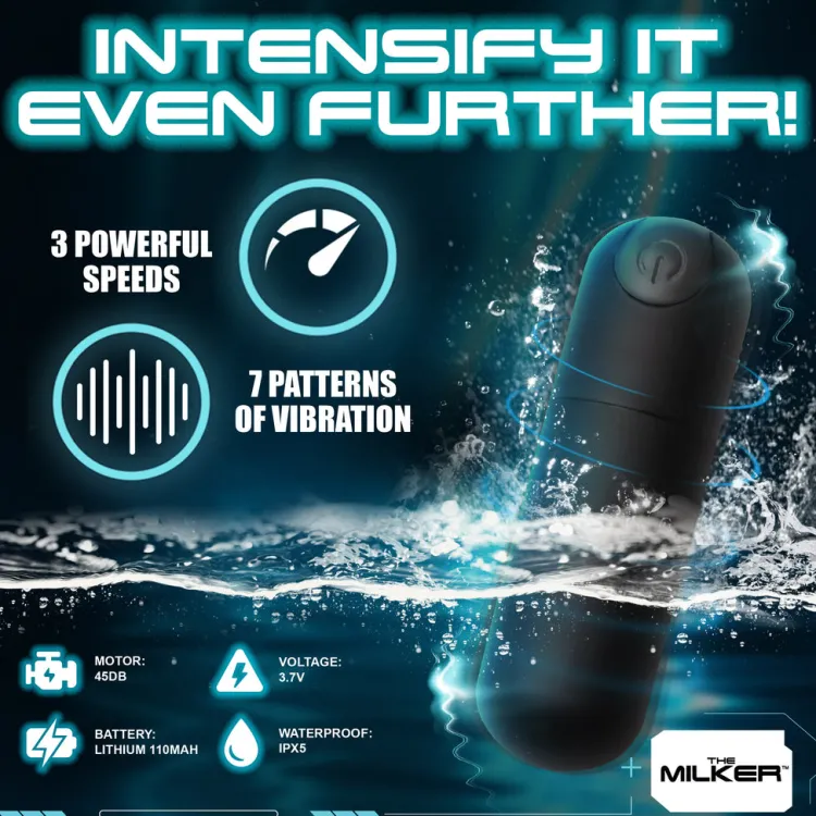 LoveBotz Luxury Toys | Automatic & Hands-Free Masturbators>The Milker Stamina with Automatic Stroking, Suction and Vibration