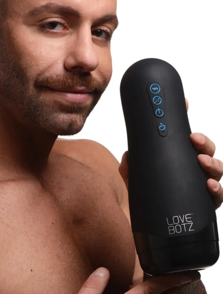LoveBotz Luxury Toys | Automatic & Hands-Free Masturbators>The Milker 15X Squeezing Masturbator