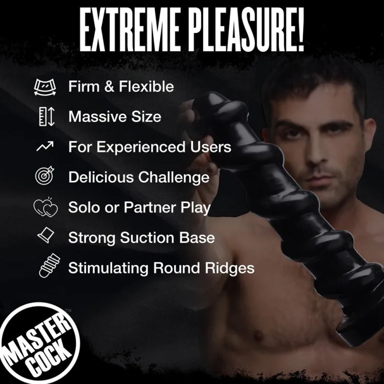 Master Cock Non-Representational Dildos | Large Dildos>The Screw 12.5 inch Dildo