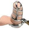 Master Series Chastity Devices | Penis Rings>The Stainless Steel Chastity Cage