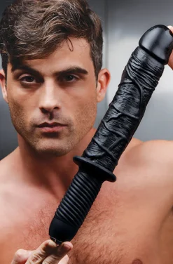Master Series Vibrating Dildos | Large Dildos>The Violator 13-Mode XL Dildo Thruster