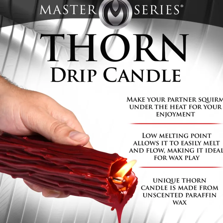 Master Series Sensation Play, Tools & Accessories>Thorn Drip Candle