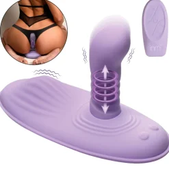 Inmi App Controlled & Remote Vibrators | Silicone Vibrators>Thrust n' Grind Thrusting and Vibrating Silicone Sex Grinder