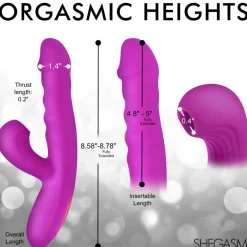 Shegasm Rabbit & Dual Stimulation Vibrators | Silicone Vibrators><noscript><img width=