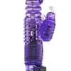 Trinity Vibes Rabbit & Dual Stimulation Vibrators | Unique Vibrators>Thrusting Purple Rabbit Vibe