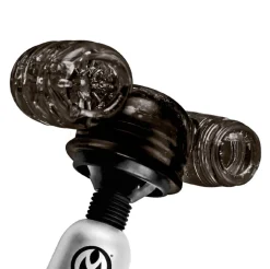 Master Series Automatic & Hands-Free Masturbators | Vibrating Strokers>Thunder Stroke 2 in 1 Wand Masturbation Attachment