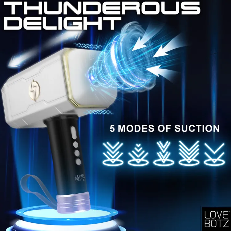 LoveBotz Automatic & Hands-Free Masturbators | Sex Machines>Thunder Stroker Sucking Masturbator