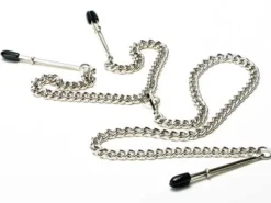 Kink Industries Nipple Clamps & Stimulators>Tit to Clit Clamp Set