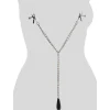 Master Series Nipple Clamps & Stimulators>Titty Taunter Nipple Clamps with Weighted Bead