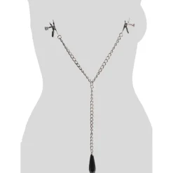 Master Series Nipple Clamps & Stimulators>Titty Taunter Nipple Clamps with Weighted Bead