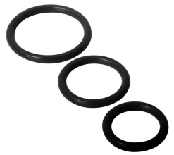 Trinity Vibes Travel Essentials | Penis Rings>Trinity Silicone Cock Rings