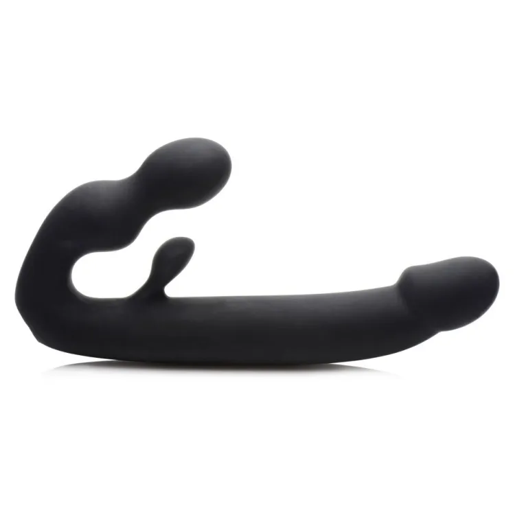 Strap U Anal Pegging Toys | Strapless Strap On Dildos>Tri-Volver Rechargeable Strapless Strap On
