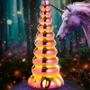 Creature Cocks Glass Dildos | Silicone Dildos>Twilight Rainbow Glass Dildo