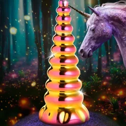 Creature Cocks Glass Dildos | Silicone Dildos>Twilight Rainbow Glass Dildo