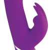 Curve Toys Insertable & Realistic Dildo Vibrators | Rabbit & Dual Stimulation Vibrators>Twirly 66X Spinning Silicone Rabbit Vibrator