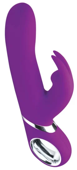 Curve Toys Insertable & Realistic Dildo Vibrators | Rabbit & Dual Stimulation Vibrators>Twirly 66X Spinning Silicone Rabbit Vibrator