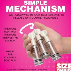 Size Matters Nipple Clamps & Stimulators | Female Enhancement><noscript><img width=