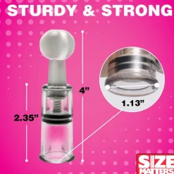 Size Matters Nipple Clamps & Stimulators | Female Enhancement><noscript><img width=