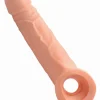 Size Matters Penis Extenders & Sleeves>Ultra Real 1 Inch Solid Tip Penis Extension