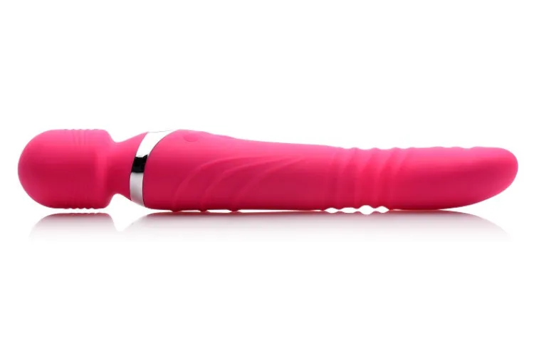 Inmi Luxury Toys | Insertable & Realistic Dildo Vibrators>Ultra Thrusting and Vibrating Silicone Wand