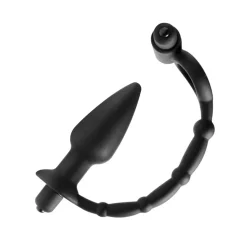 Master Series Vibrating Butt Plugs | Butt Plugs>Viaticus Dual Cock Ring and Anal Plug Vibe