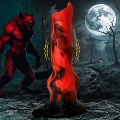 Creature Cocks Vibrating Dildos | Harness Compatible Dildos>Vibra Beast Vibrating Silicone Dildo
