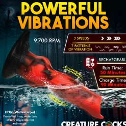 Creature Cocks Vibrating Dildos | Harness Compatible Dildos><noscript><img width=