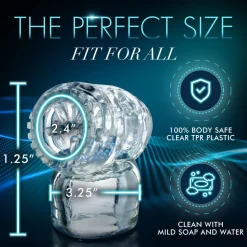 Wand Essentials Automatic & Hands-Free Masturbators | Vibrating Strokers><noscript><img width=