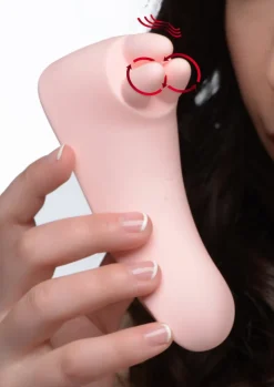 Inmi Silicone Vibrators | Unique Vibrators>Vibrassage Fondle Silicone Vibrating Clit Massager