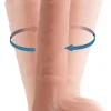 Curve Toys Silicone Dildos | Vibrating Dildos>Vibrating and Rotating Remote Control Silicone Dildo with Balls
